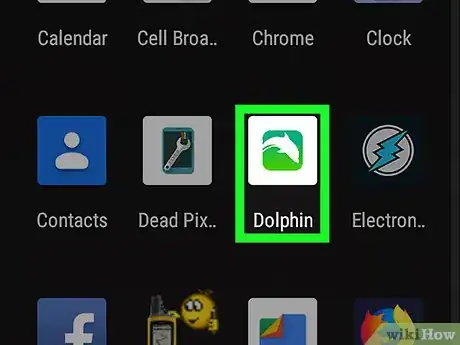 Image titled Browse in Incognito Mode in Dolphin Browser on Android Step 1