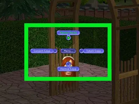 Image titled Sims 2 Marry Teens with Arch