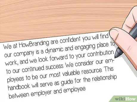 Image titled Write an Employee Handbook Step 1