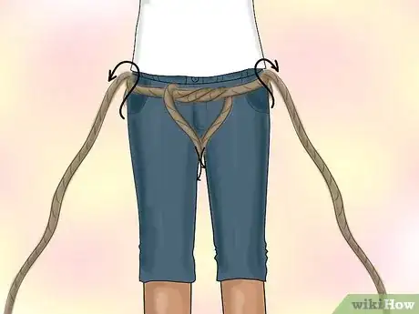 Image titled Tie a Swiss Seat Rappel Harness Step 3