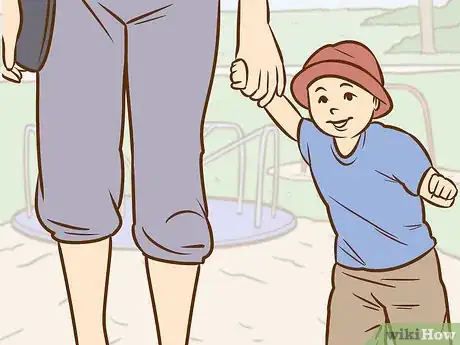 Image titled Keep Your Toddler Safe in a Swing Step 10
