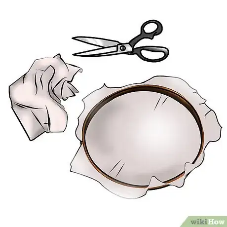 Image titled Place nylon on hoop Step 4