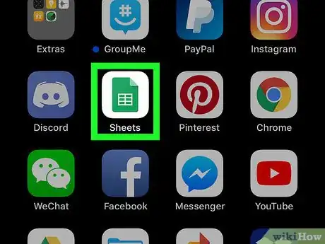 Image titled Search in Google Sheets on iPhone or iPad Step 1