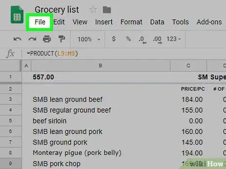 Image titled Use Importrange on Google Sheets on PC or Mac Step 4