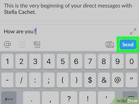 Image titled Direct Message on Slack on iPhone or iPad Step 8