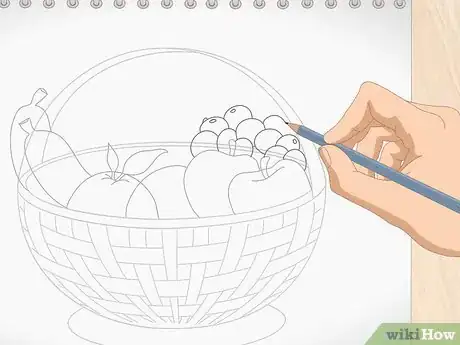 Image titled Draw a Basket of Fruit Step 10