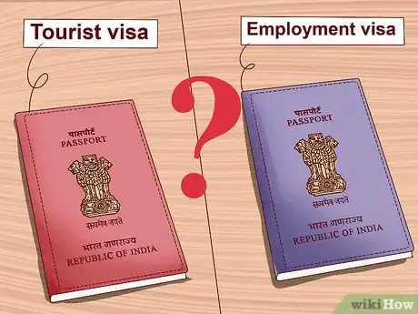Image titled Get a Visa for India Step 1