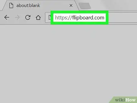 Image titled Create a Flipboard Account on PC or Mac Step 1