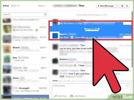 Image titled Save Facebook Messages Step 6