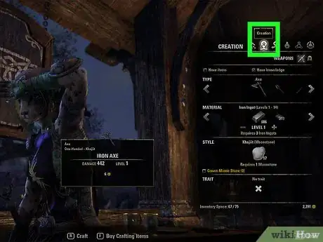 Image titled Level Up Your Blacksmithing in Elder Scrolls Online Step 9