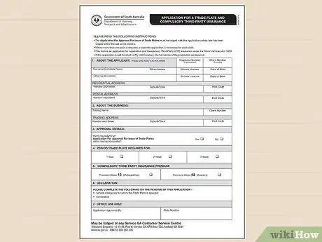 Image titled Get Trade Plates Step 4