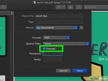 Image titled Password Protect a PDF on Mac Step 4