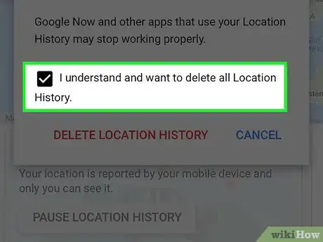 Image titled Clear Your Google Maps History on an iPhone Step 7