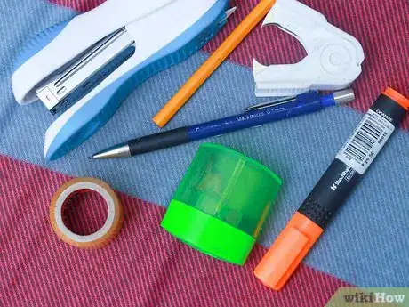 Image titled Make a School Survival Kit Step 1