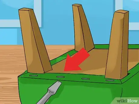 Image titled Reupholster a Footstool Step 2