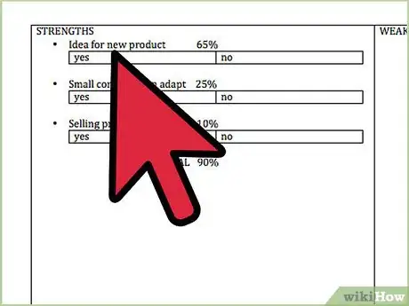 Image titled Identify Strategy with a SWOT Analysis Step 7