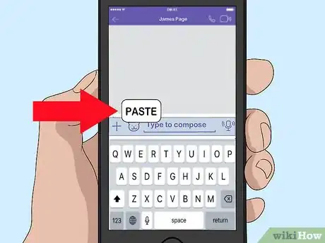 Image titled Use Bitmoji with Viber on iPhone or iPad Step 10
