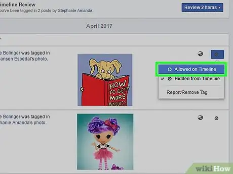 Image titled Approve Tags on Facebook Step 14