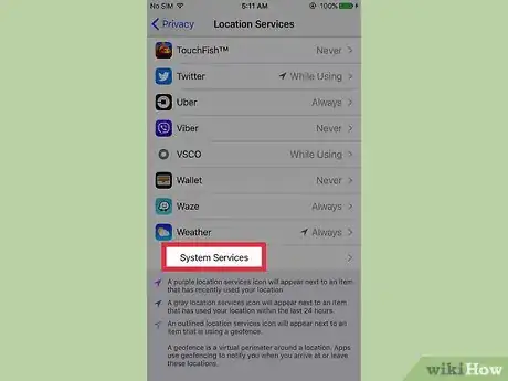 Image titled Clear Your Frequent Location History on an iPhone Step 4