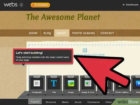 Image titled Build a Website for a Tourism Business Step 1