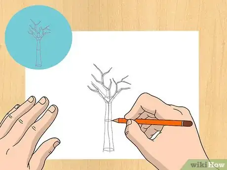 Image titled Draw a Real Tree Step 3