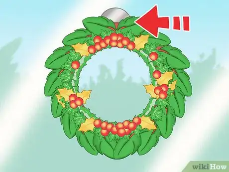 Image titled Hang a Wreath on a Window Step 12