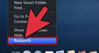 Relaunch Finder on a Mac