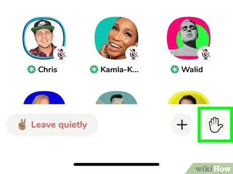 Image titled Raise Your Hand in Clubhouse Step 2