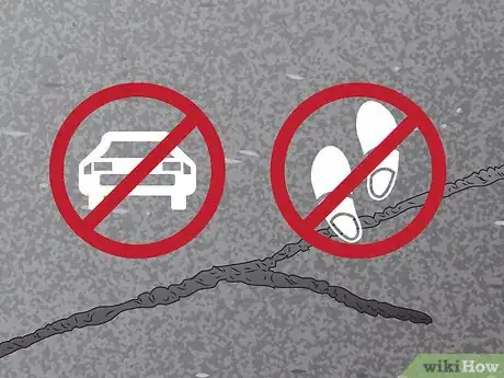 Image titled Fill Asphalt Cracks Step 7