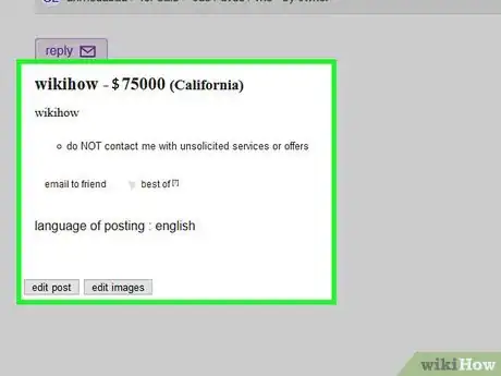 Image titled Sell a Car on Craigslist Step 7