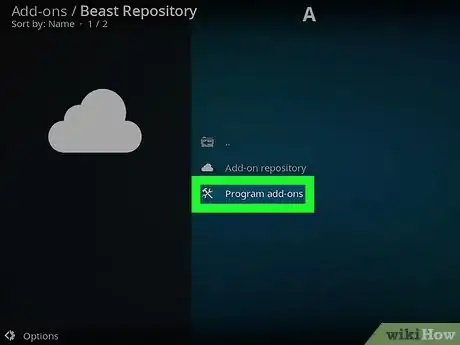 Image titled Install the Beast on Kodi Step 18