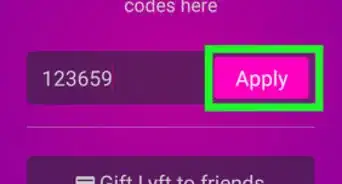 Apply a Lyft Credit Code