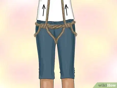 Image titled Tie a Swiss Seat Rappel Harness Step 5