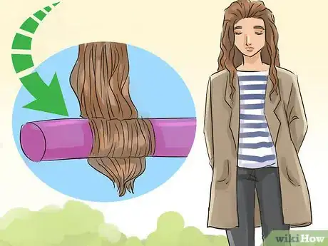 Image titled Crimp Your Hair Overnight Step 12