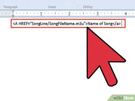 Image titled Put Music on Your Web Page Step 3