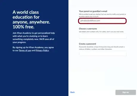 Image titled Enter Your Parent or Guardian's Email.png