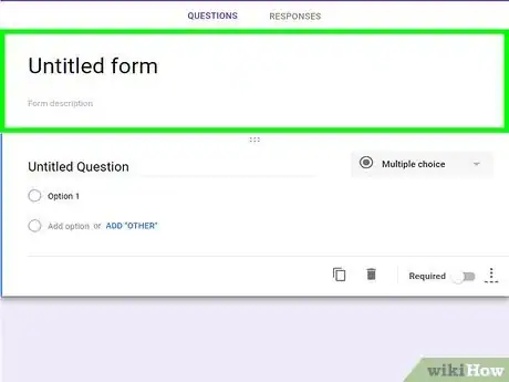 Image titled Design a Form Step 1