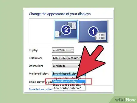 Image titled Connect Two Monitors in Windows 7 Step 9