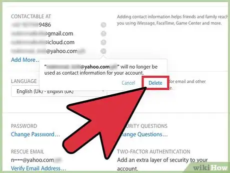 Image titled Remove Your Email from Apple Messages Step 15