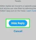 Hide a Reply on Twitter