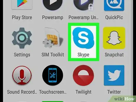 Image titled Delete Conversations on Skype on Android Step 1