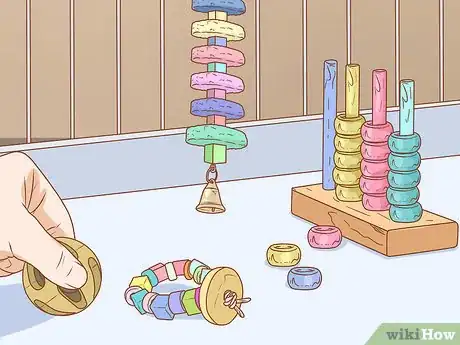 Image titled Keep a Macaw Occupied Step 3