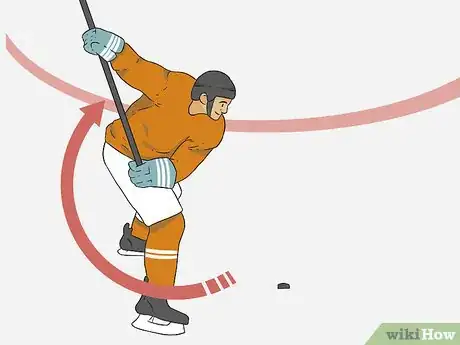 Image titled Take a Slapshot in Ice Hockey Step 5