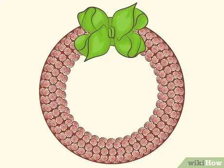 Image titled Make a Candy Wreath Step 13