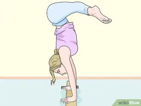 Image titled Do a Straddle Press Handstand Beam Mount Step 11