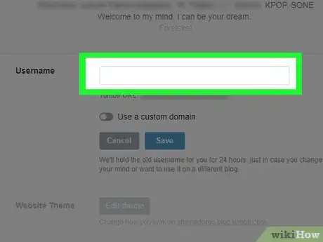 Image titled Change a Tumblr URL Step 6