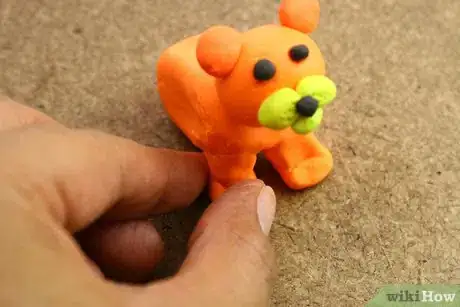 Image titled Make a Standing Tiger Out of Clay Step 10