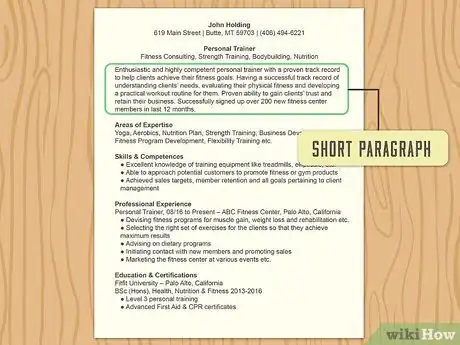 Image titled Write a Resume Profile Step 7