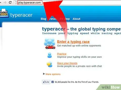 Image titled Increase Your Typing Speed With TypeRacer.Com Step 1