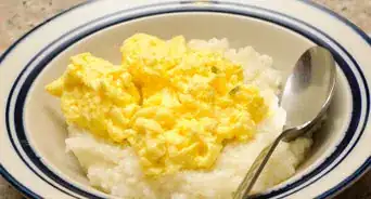 Make Grits and Scrambled Eggs Southern Style